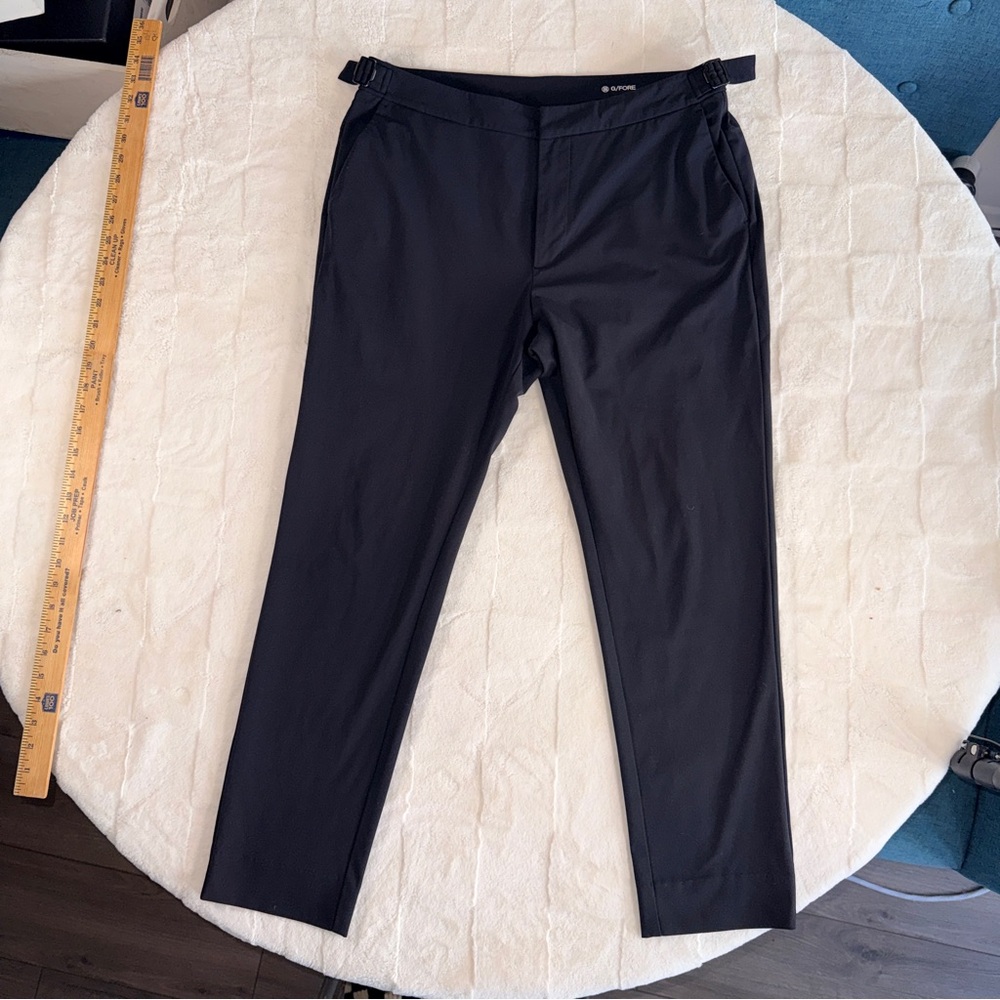 G/Fore Men's Black Pants - Golf / Athletic Black.  33 / 28